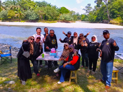 Komunitas Kawan Doyan Jalan Jalan Hut ke3 di Bahorok (dok.rentak.id)